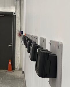 TIMECLOCKS INSTALLED